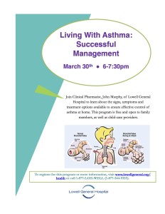 Living with Asthma flyer March 2016