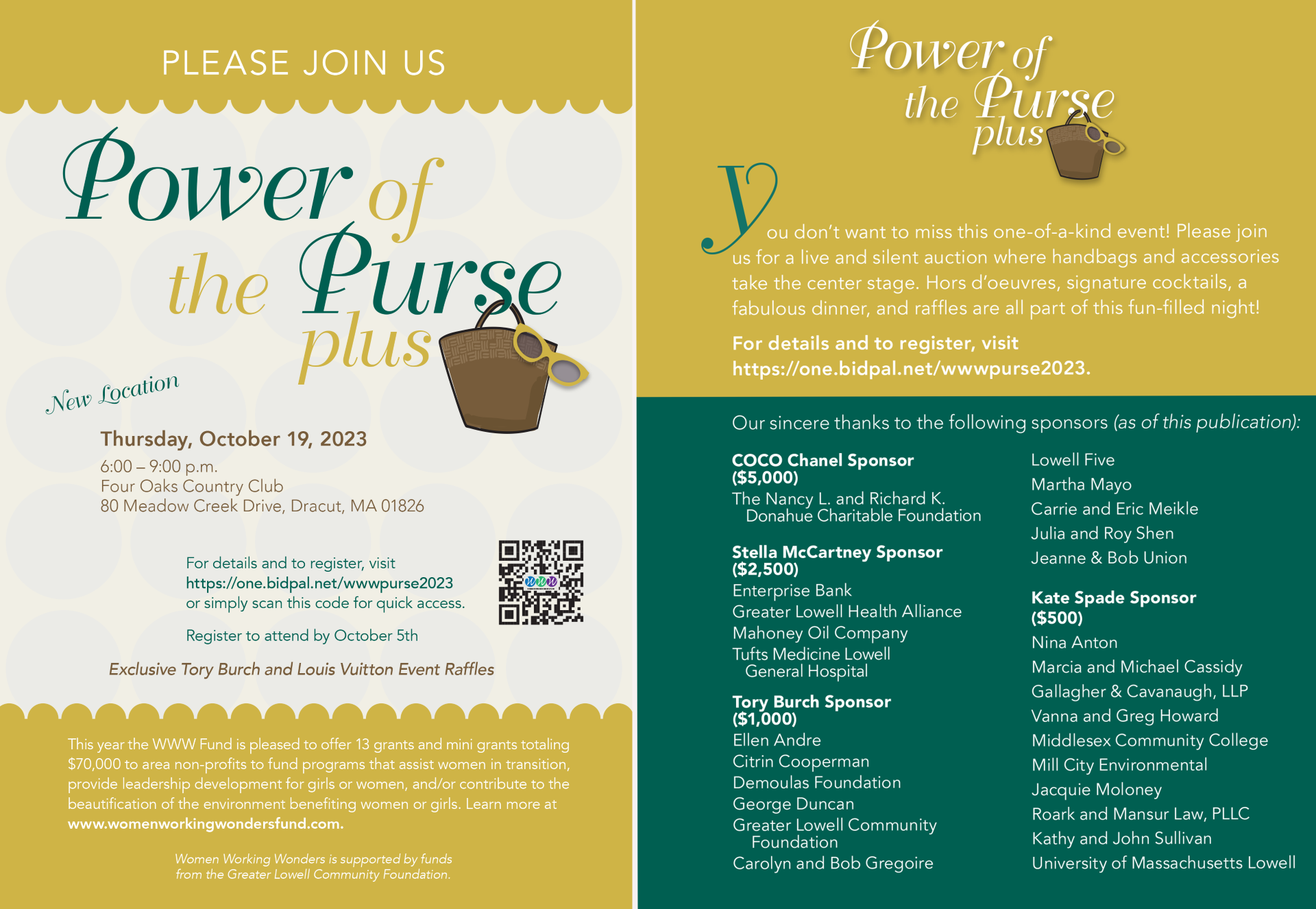 Branch County United Power of the Purse event supports women